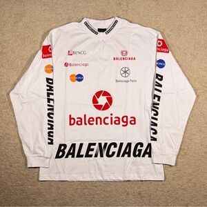 Balenciaga Unisex Distressed Shirt